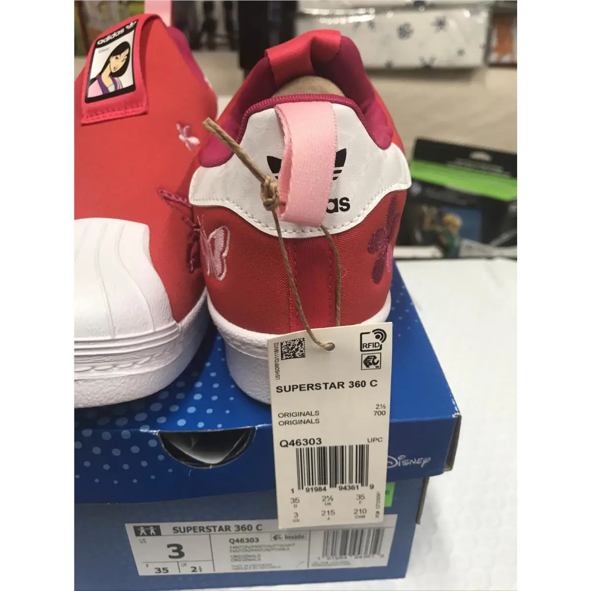 Adidas shoes - 360 C - Pink (UPC: 0191984943619) 0