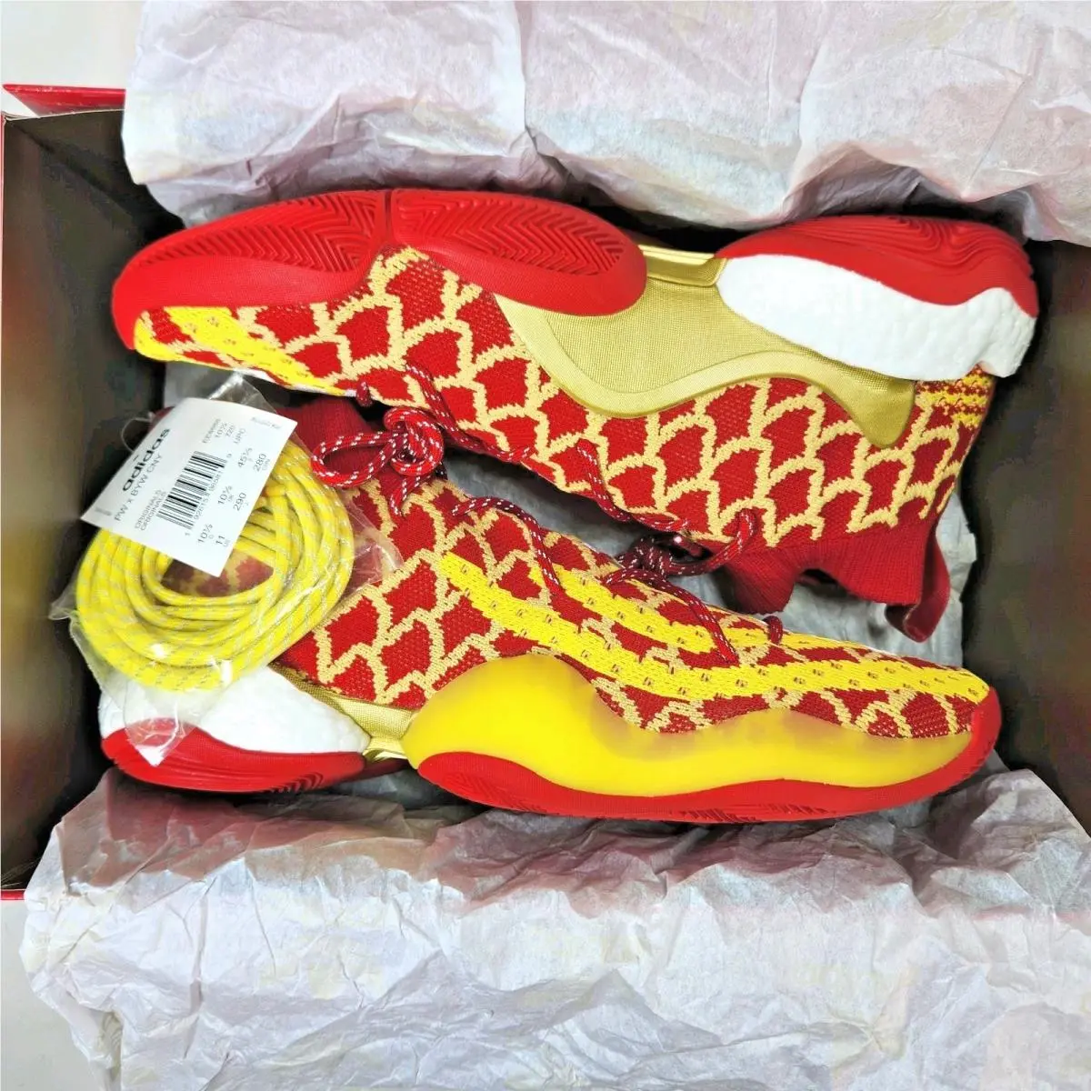 Adidas shoes - adidas Crazy BYW - Crazy BYW - EE8688 - Red 0