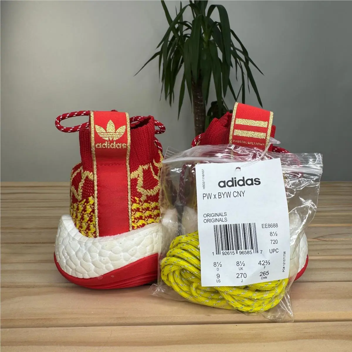 Adidas shoes - adidas Crazy BYW - Crazy BYW - EE8688 - Red 1