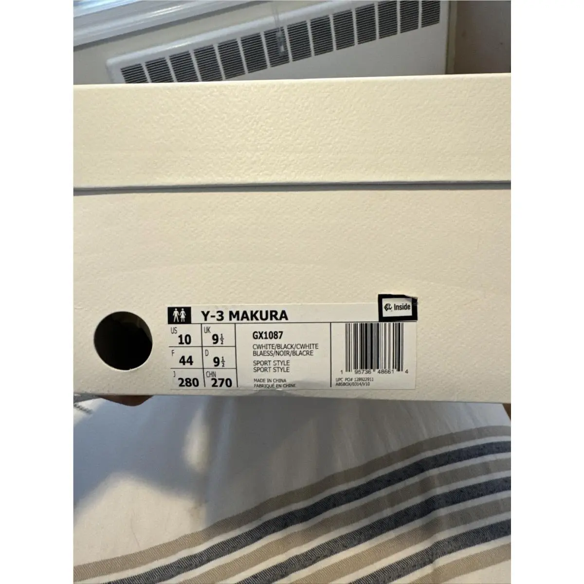 Adidas shoes - adidas Y-3 - GX1087 - White 0