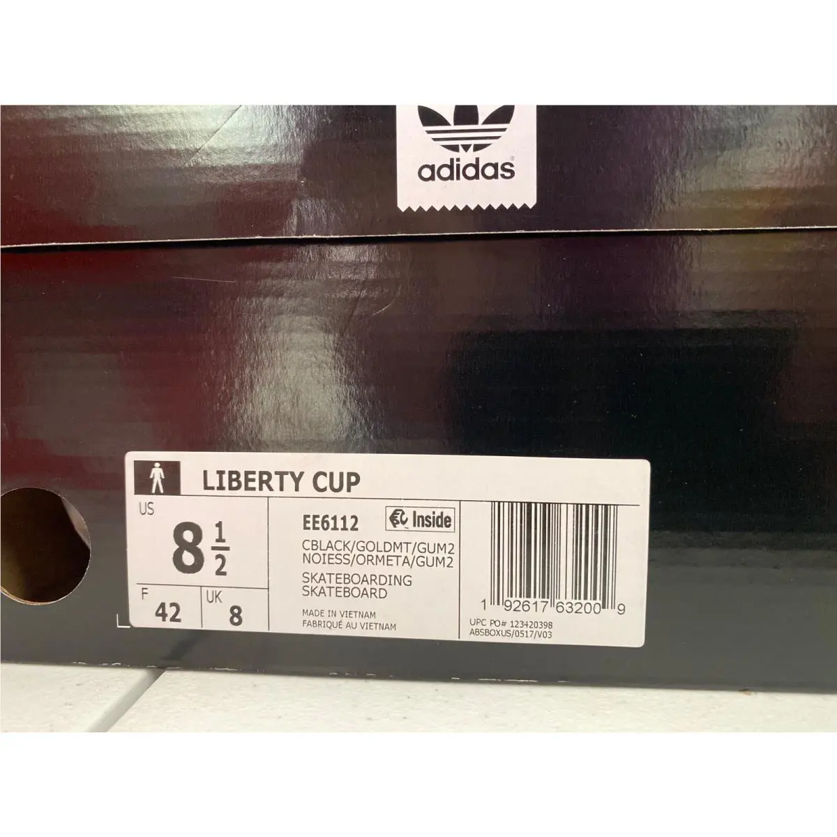 Adidas shoes - adidas campus - campus - E6112 - Black, Manufacturer: Black 9