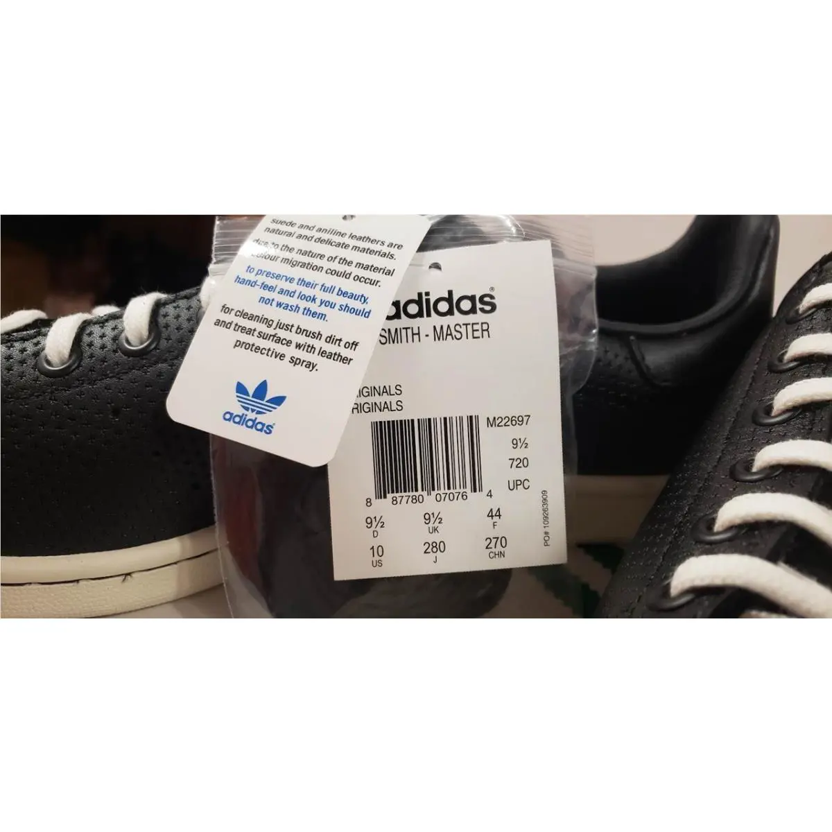 Adidas shoes - adidas Stan Smith - Stan Smith - M22697 - Black (UPC: 887780070764) 5