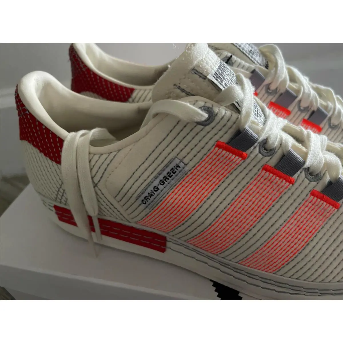 Adidas shoes - Adidas Superstar x Craig - Superstar Craig - FY5711 - Off White/Bright Red (UPC: 194815702959) 1