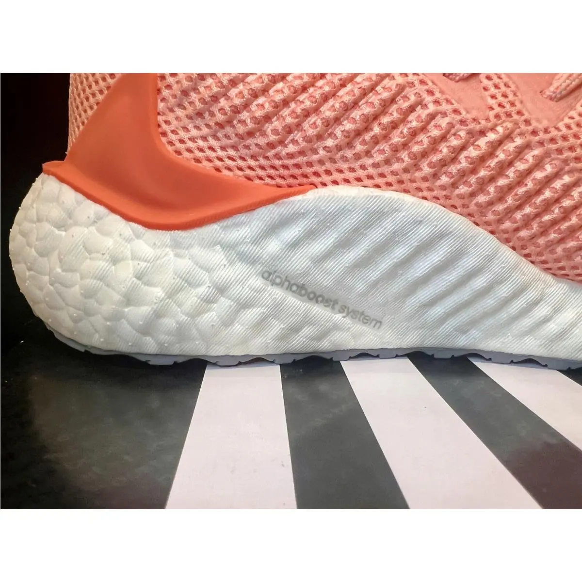Adidas shoes - adidas AlphaBoost - AlphaBoost - F33947 - Semi Coral Glow Pink 3