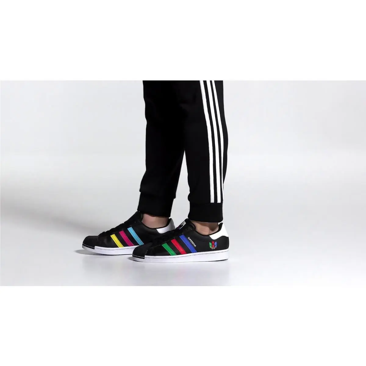 Adidas shoes - Black Blue Green Red white - FU9520 8