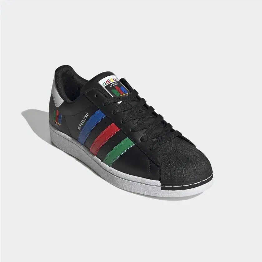 Adidas shoes - Black Blue Green Red white - FU9520 1