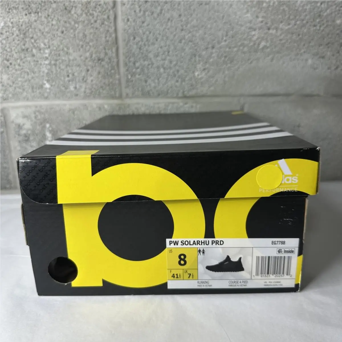 Adidas shoes - adidas Solar HU - Solar - EG7788 - Black 4