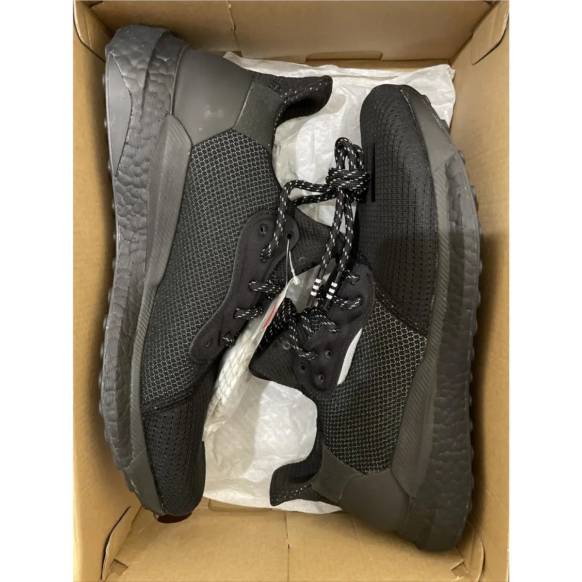 Adidas Pharrell Williams Solarhu Prd Running Shoes EG7788 Triple Black Men’s 8