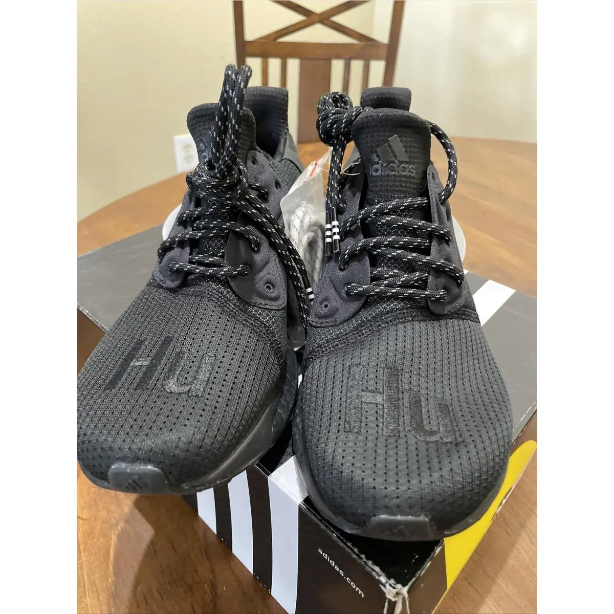 Adidas shoes - Adidas Pharrell Williams SolarHU PRD - EG7788 - Triple Black 1