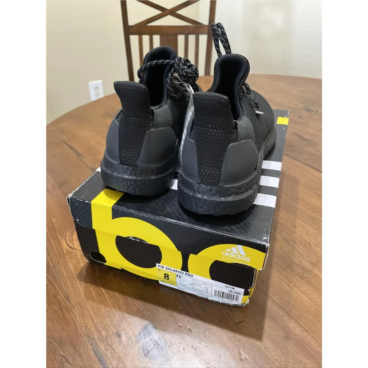 Adidas shoes - Adidas Pharrell Williams SolarHU PRD - EG7788 - Triple Black 7