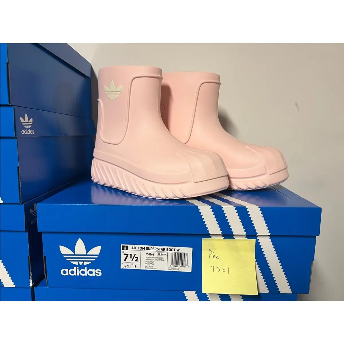 Adidas shoes - adidas AdiFOM Superstar - AdiFOM Superstar - Pink (UPC: 196477099477) 5