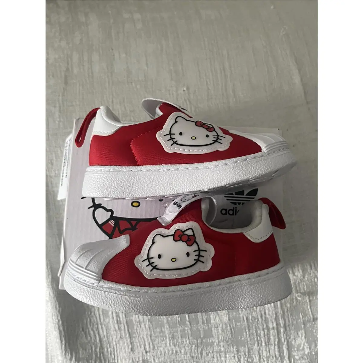 Adidas x Hello Kitty Superstar 360 Shoes Sneakers GY9213 Toddler Baby Size 4K 4