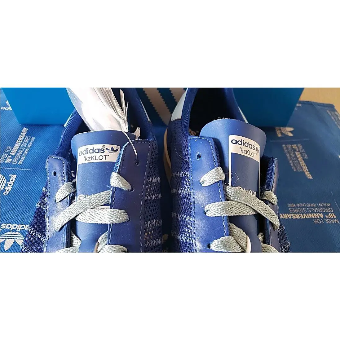 Adidas shoes - adidas Superstar 80S - Superstar - G63523 - Blue (UPC: 886050918133) 4