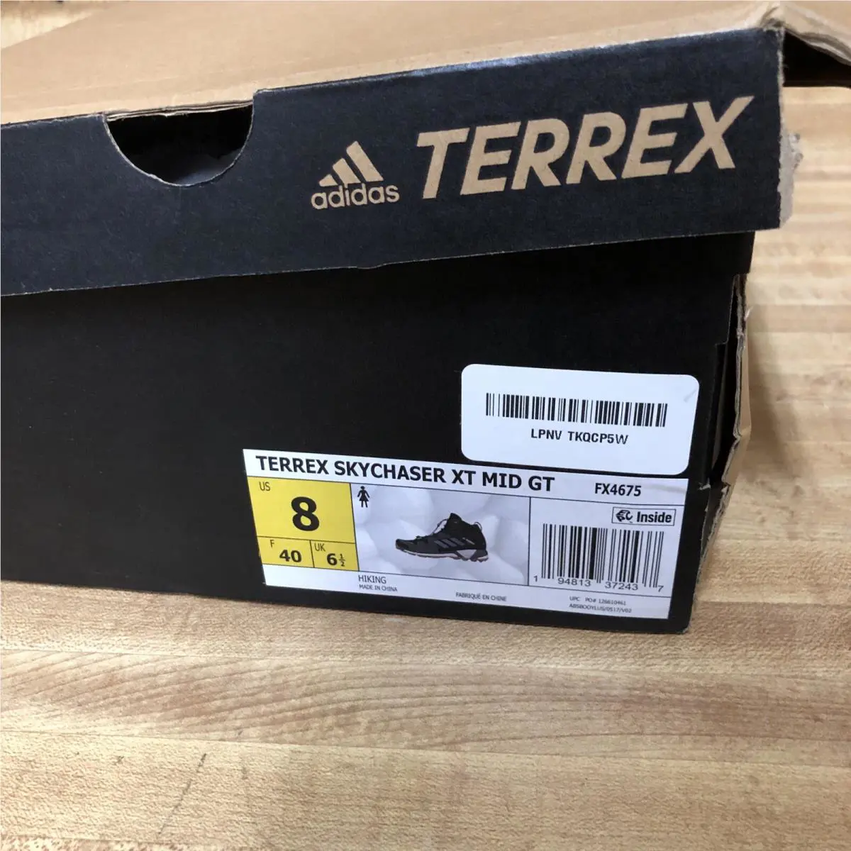 Adidas shoes - adidas TERREX Skychaser - TERREX Skychaser - FX4675 - Gray (UPC: 0194813372437) 4
