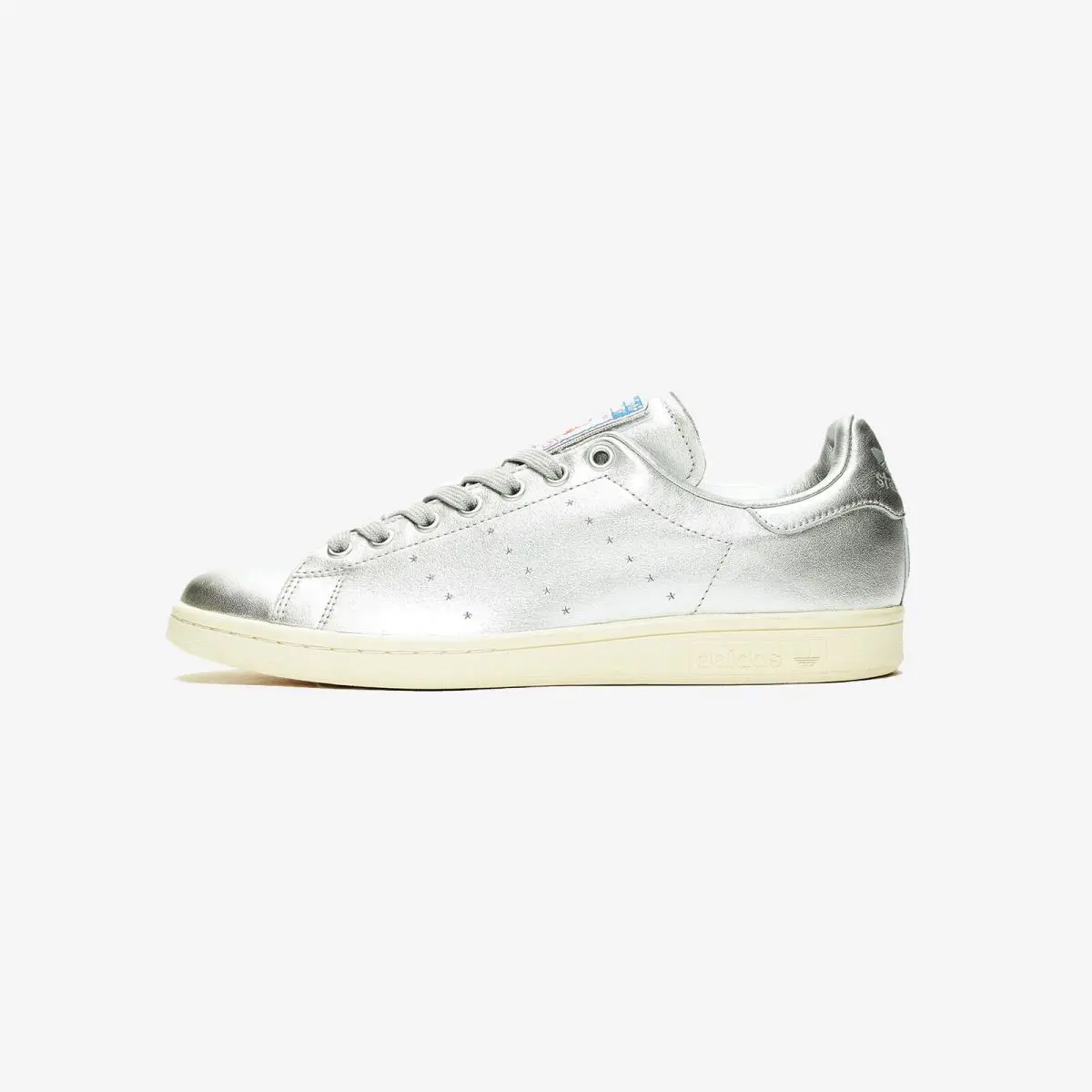 Adidas shoes - Stan Smith - Stan Smith - S75508 - Silver Metallic/Off White 0
