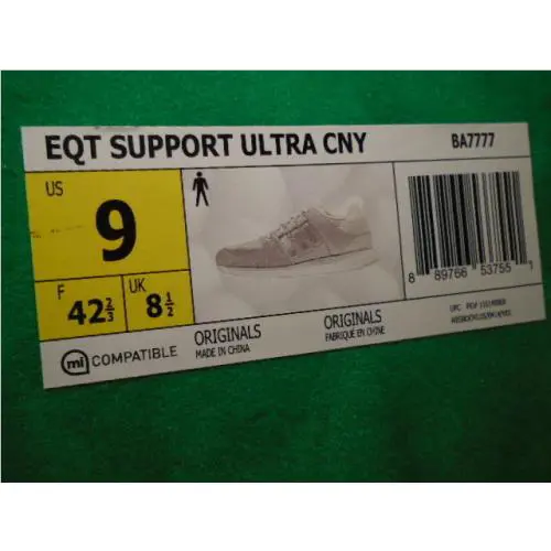 Adidas shoes - Adidas EQT Support Ultra CNY - BA7777 - White 8