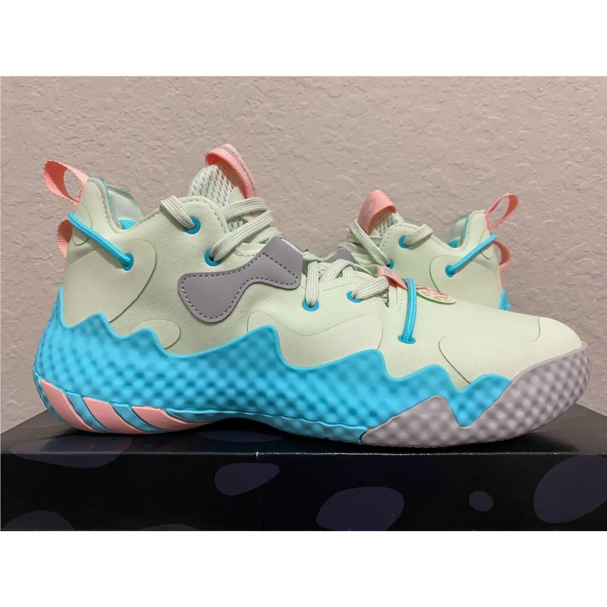Adidas Harden Vol. 6 Green Mist Pulse Aqua Boost Basketball GV8701 Size 10