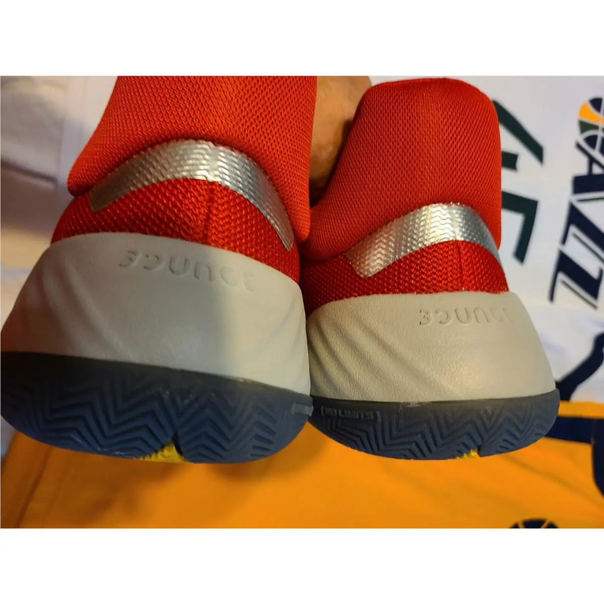 Adidas shoes - 1  Tuskegee & MLK - Tuskegee MLK - Red and gray 10