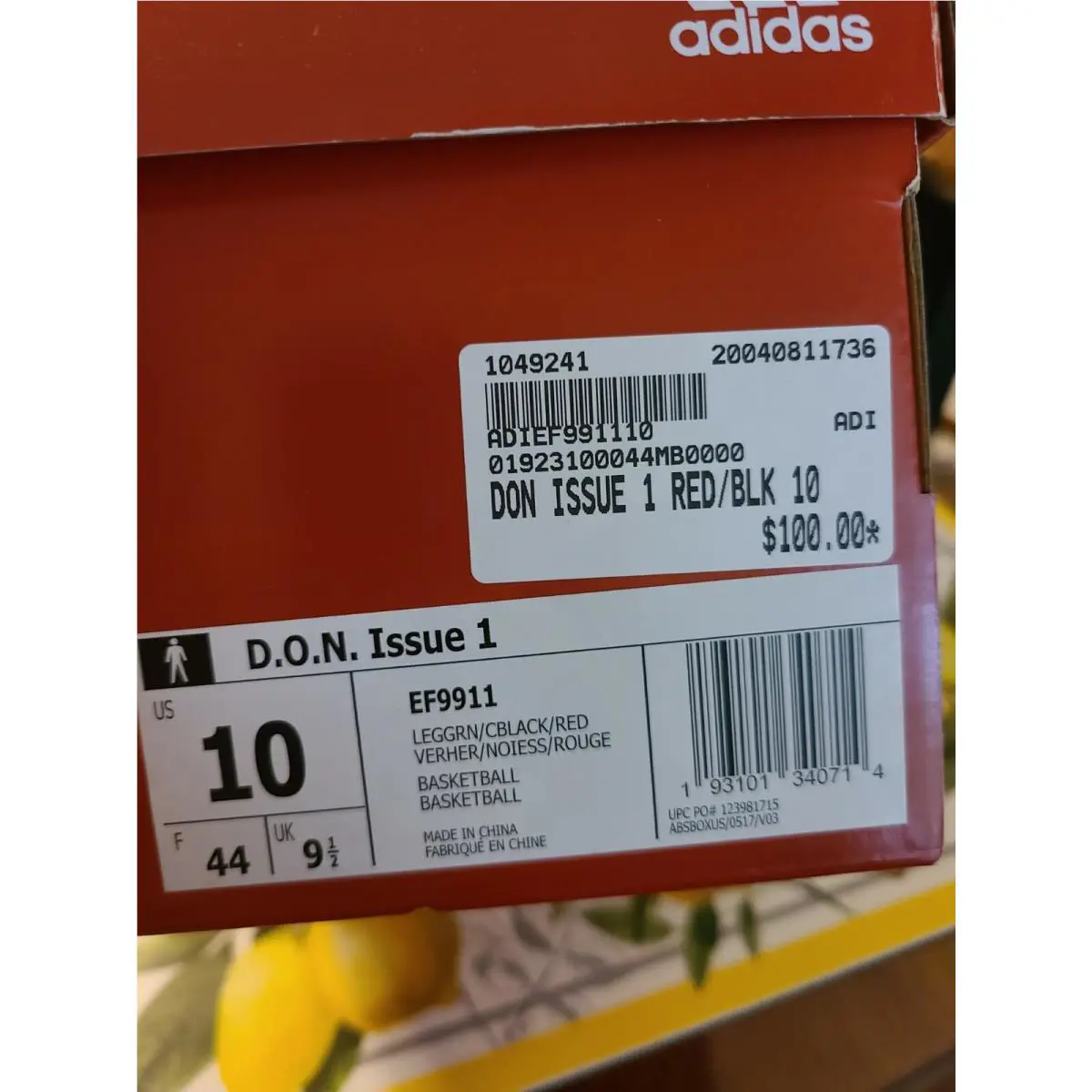 Adidas shoes - 1  Tuskegee & MLK - Tuskegee MLK - Red and gray 4