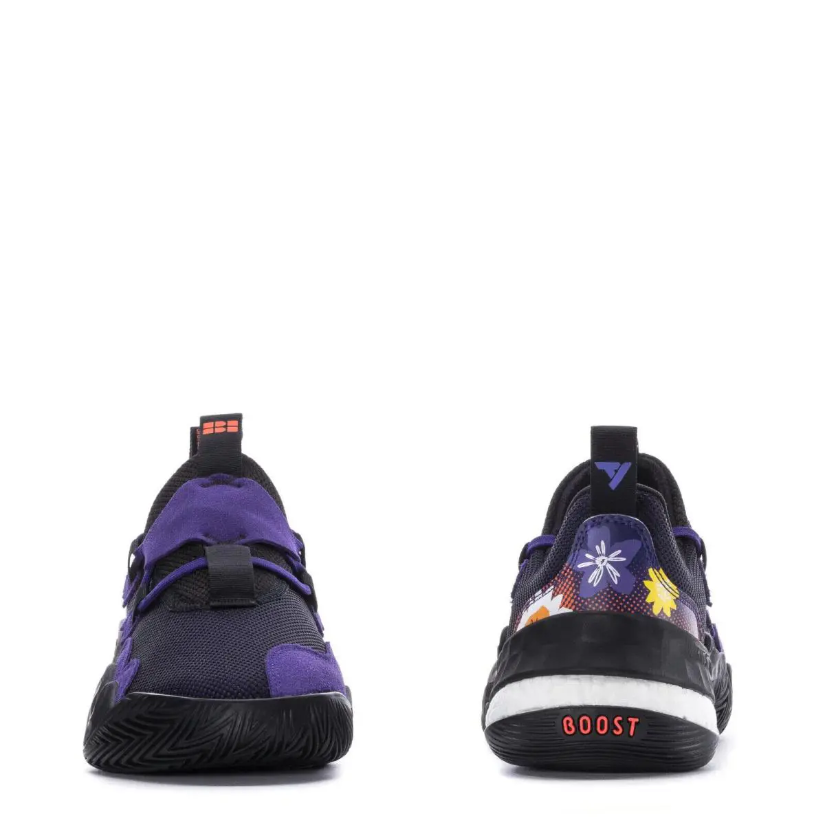 Adidas shoes - Black/Purple/Solar Orange - GZ4627 6