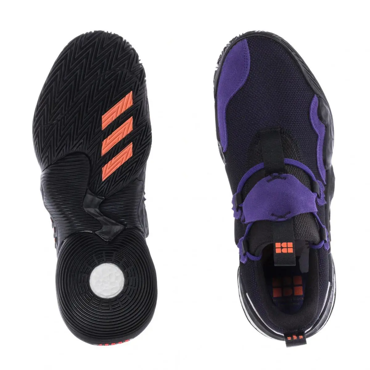 Adidas shoes - Black/Purple/Solar Orange - GZ4627 7