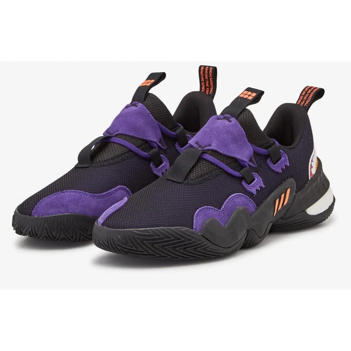 Adidas shoes - Black/Purple/Solar Orange - GZ4627 0