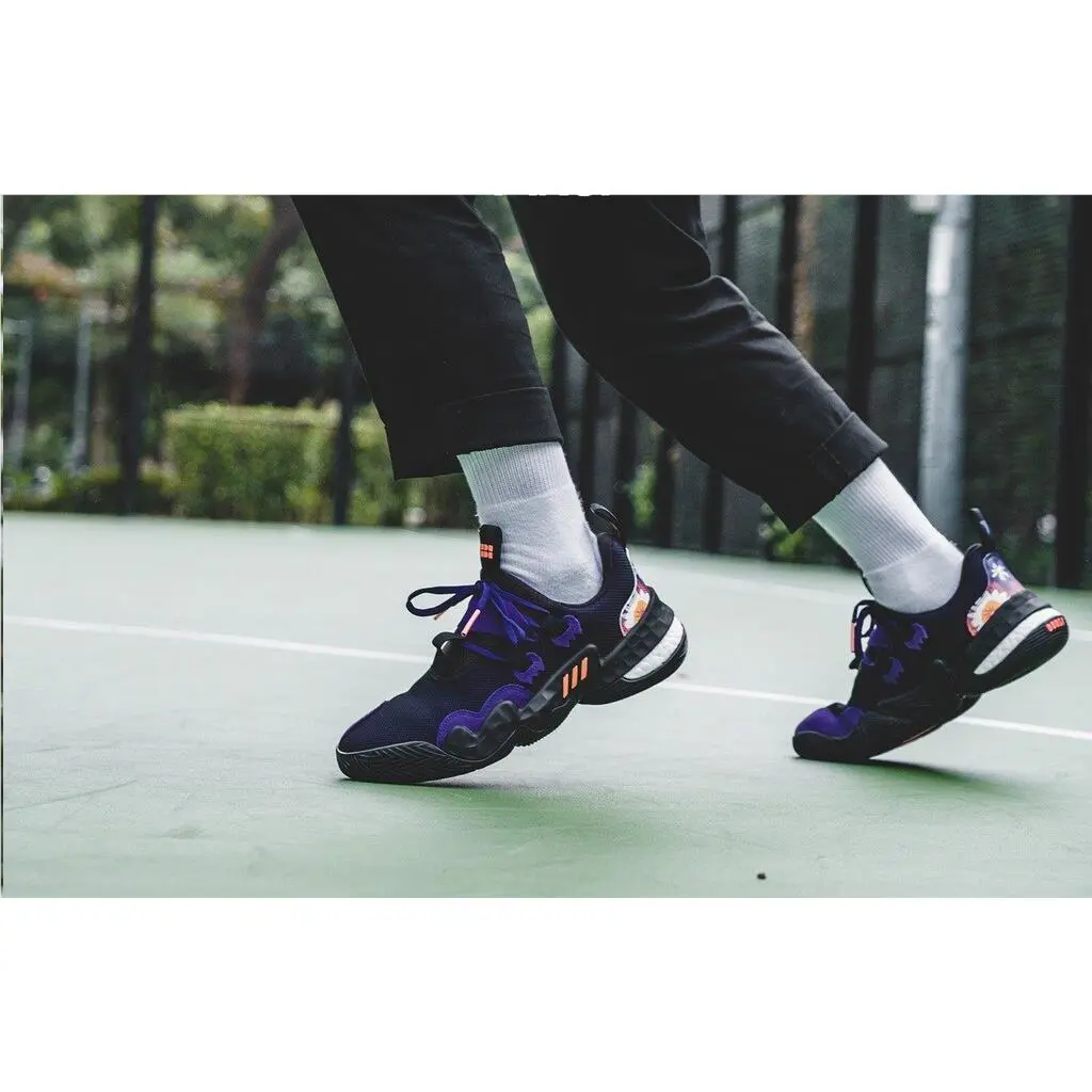 Adidas shoes - Black/Purple/Solar Orange - GZ4627 8