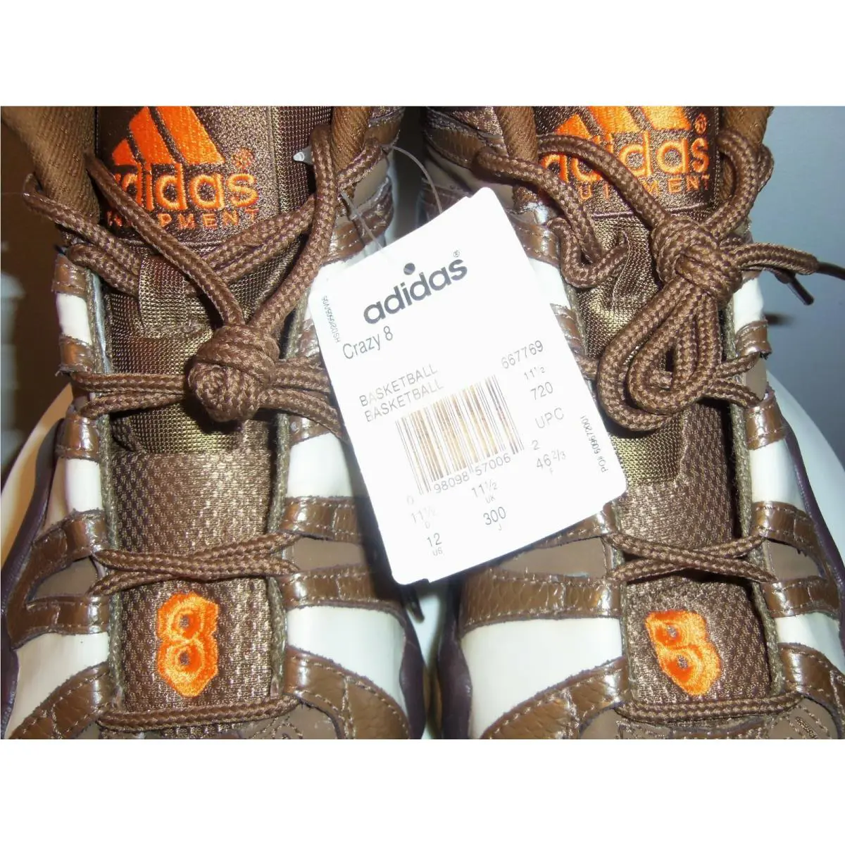 Adidas shoes - adidas Crazy 8 - Crazy - Brown 5