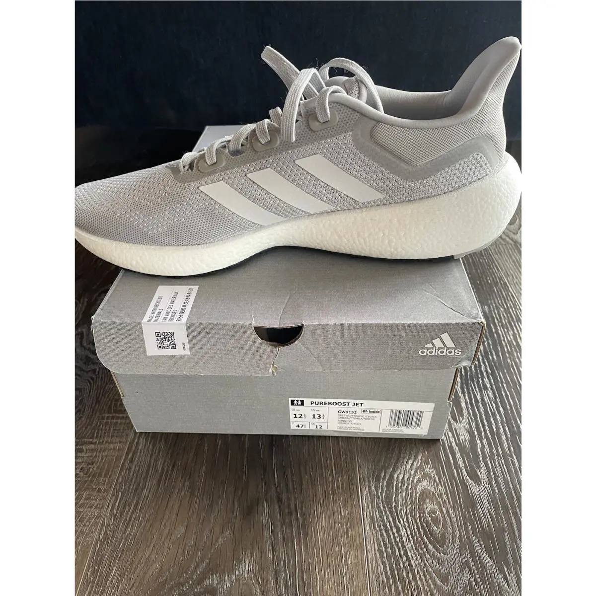Adidas shoes - Adidas PureBoost Jet - PureBoost Jet - Gray 1