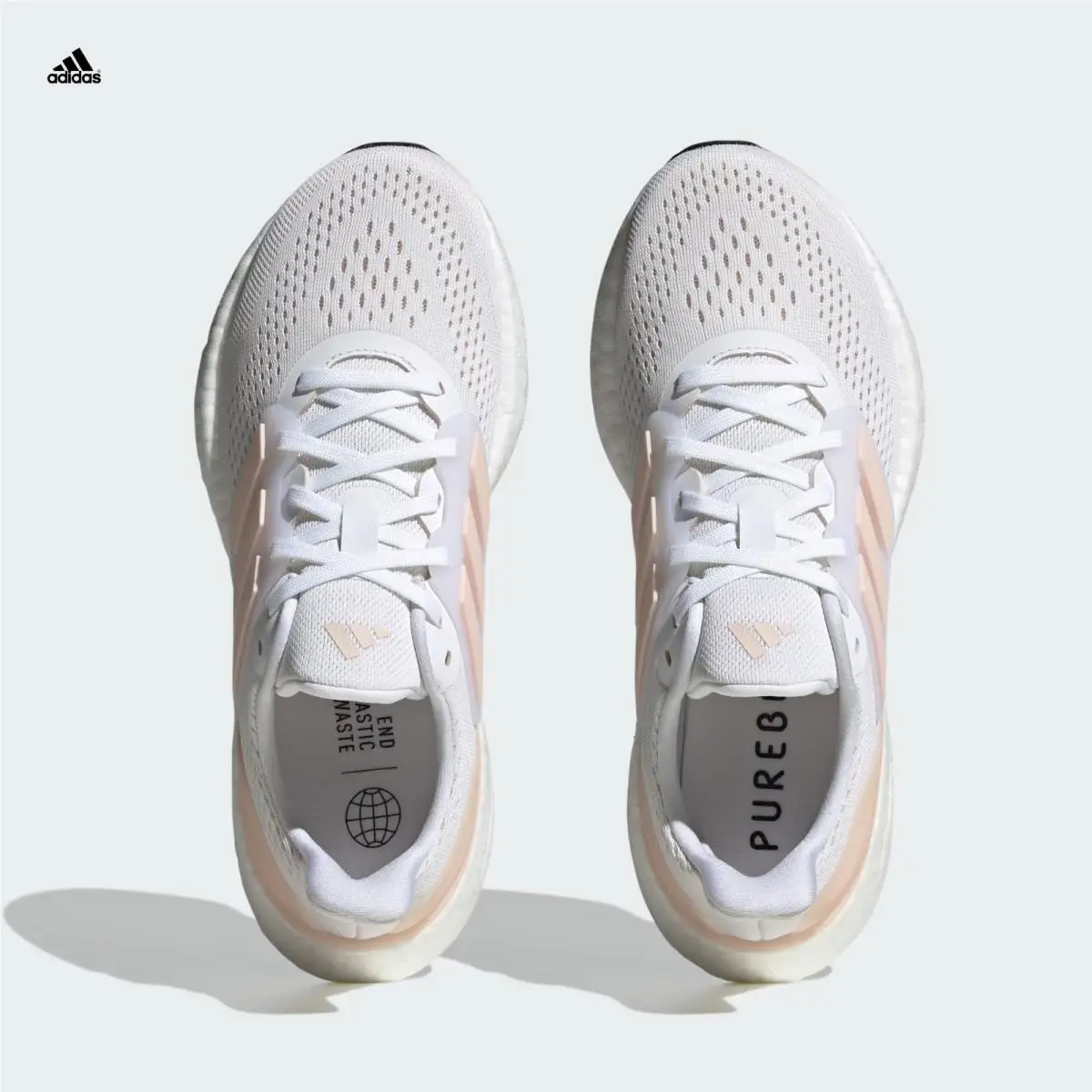 Adidas shoes - adidas PureBoost 23 - PureBoost - IF2392 - Cloud White / Wonder Quartz (UPC: 196464863937) 3
