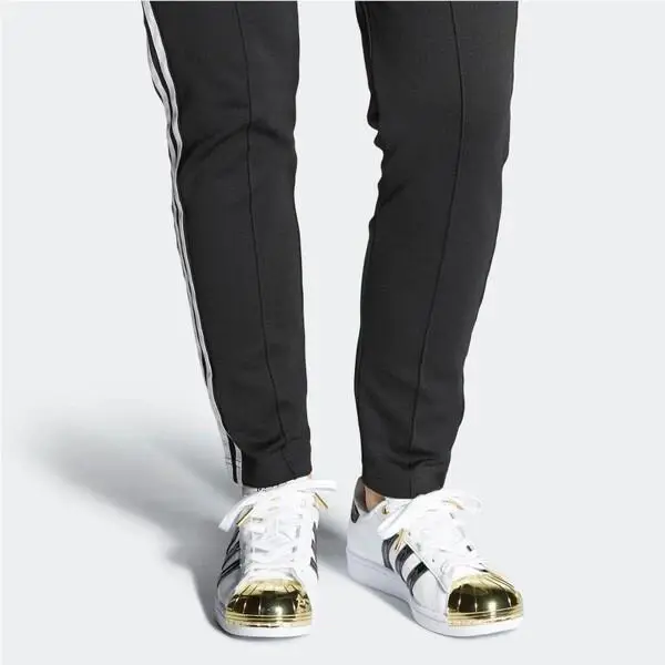 Adidas shoes - WHITE/BLACK/GOLD - FV3310 9