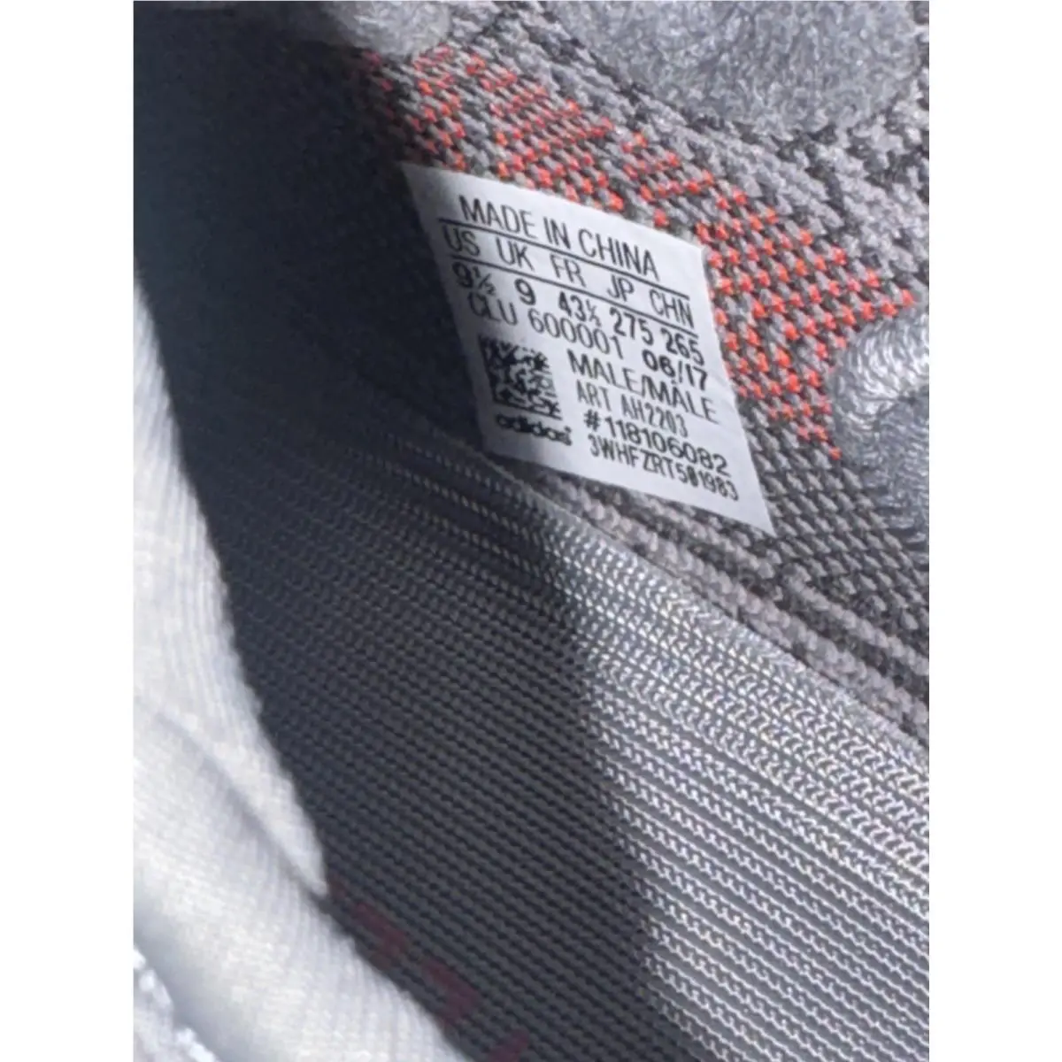 Adidas shoes - adidas Yeezy Boost 350 V2 - AH2203 - Gray 9