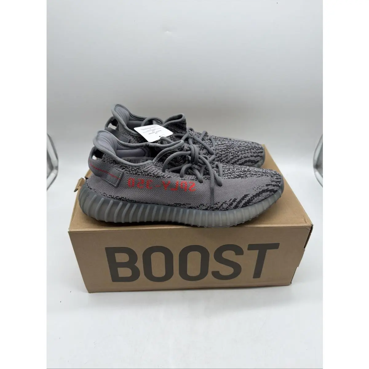 Yeezy Boost 350 V2 Beluga 2.0 Gray Orange Primeknit AH2203 by Adidas