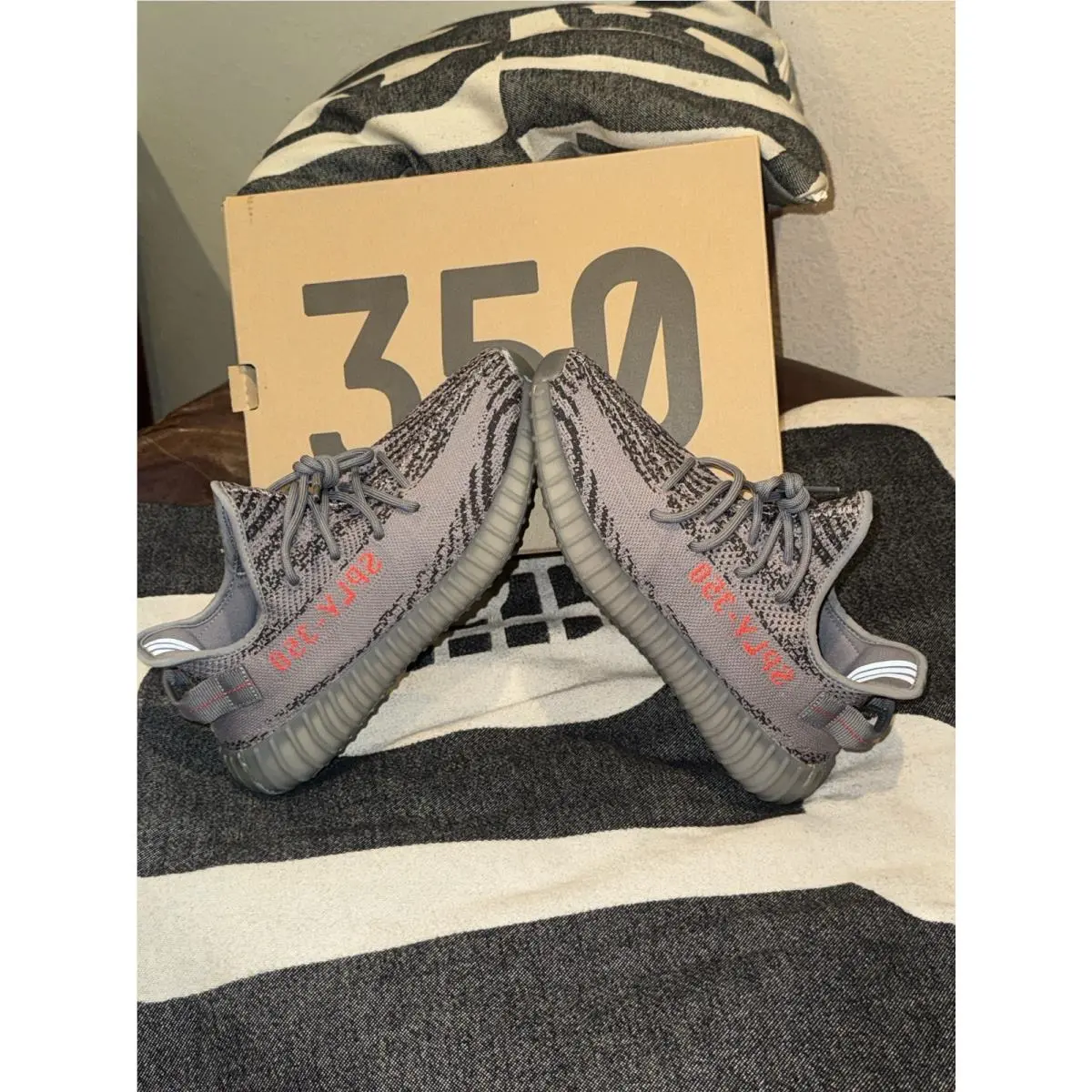 Adidas shoes - adidas Yeezy Boost 350 V2 - AH2203 - Gray 10