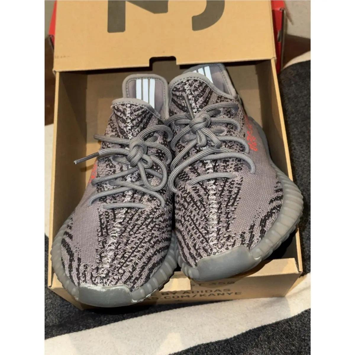 Adidas shoes - adidas Yeezy Boost 350 V2 - AH2203 - Gray 7