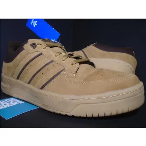 2003 Adidas Attitude Low CM Camel Coffee Brown Gum Wheat Nubuck 385799 11.5