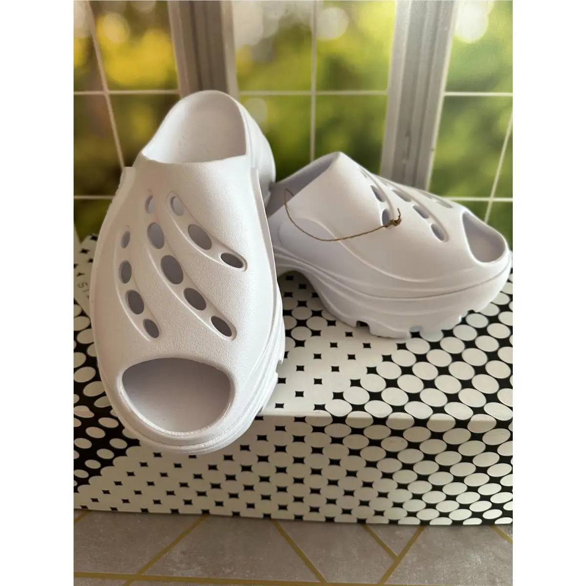 Adidas shoes - adidas Clog - Clog - GW4365 - White (UPC: 0195740213640) 5