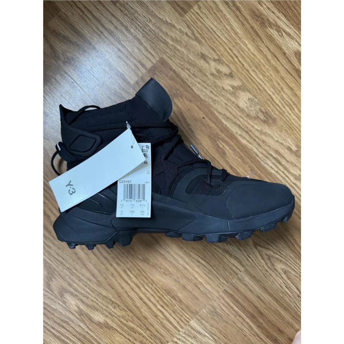 Adidas shoes - adidas Y-3 Terrex Swift R3 GTX - GZ9167 - Black (UPC: 195735835871) 1