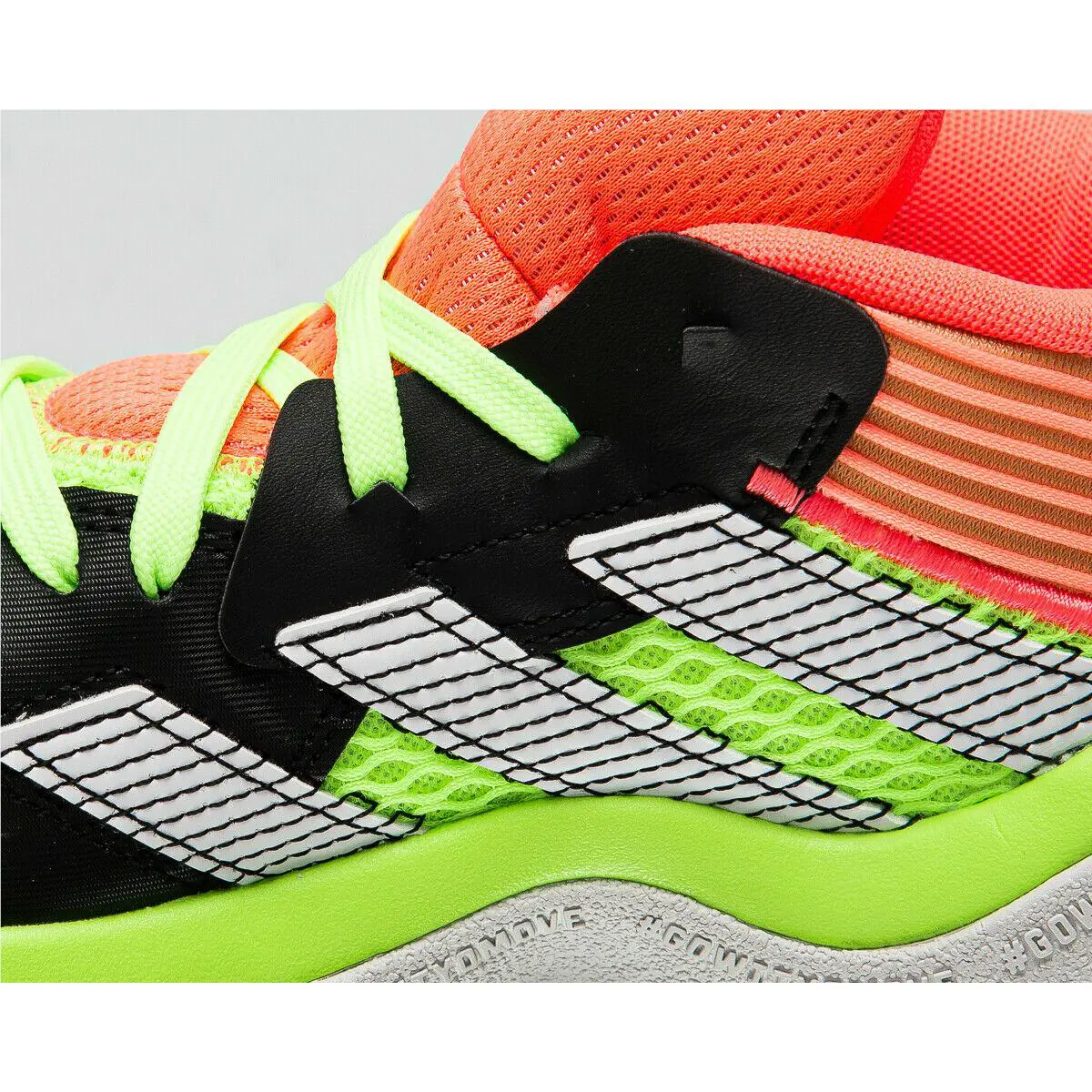 Adidas shoes - core black/signal coral/dash grey 5