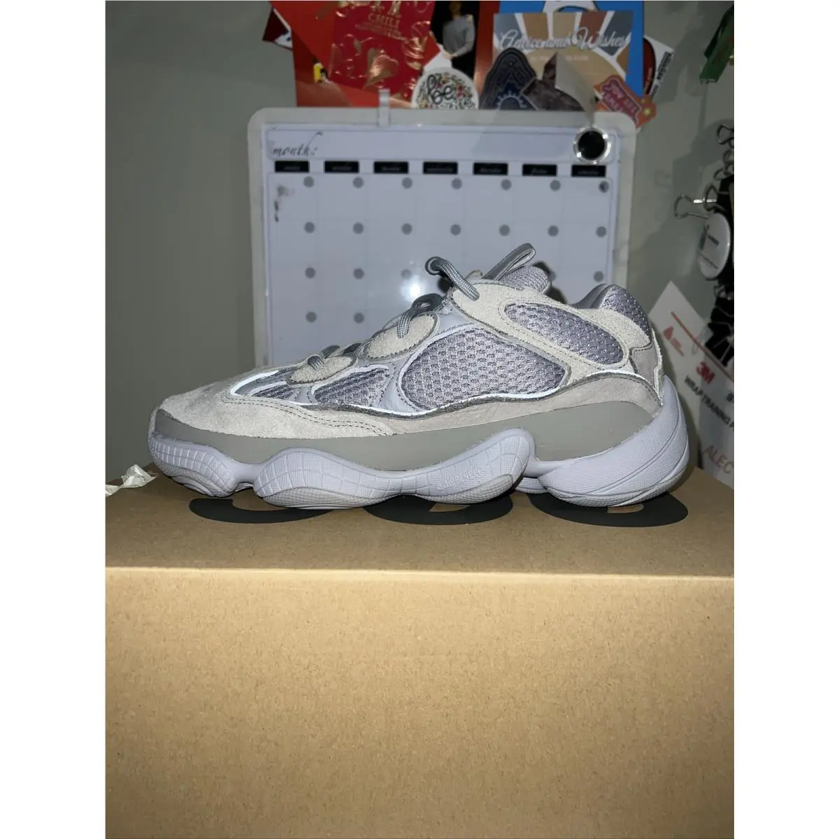 Adidas Yeezy Boost 500 Stone Salt Men’s Size 9.5 IN Hand