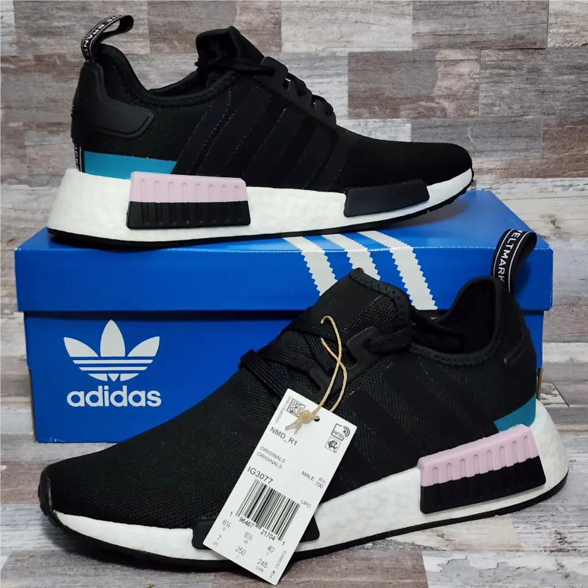 Adidas shoes - adidas NMD R1 - NMD - 131963152 - Black (UPC: 196467217041) 5