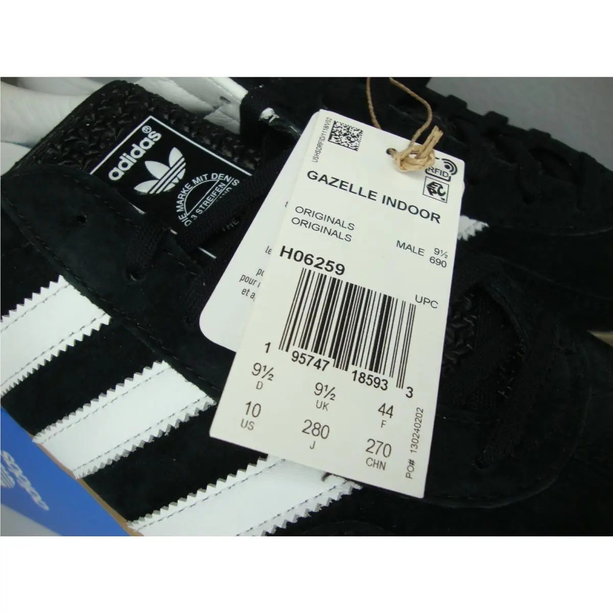 Adidas shoes - adidas Indoor - Indoor - HO6259 - Black (UPC: 195747185933) 6