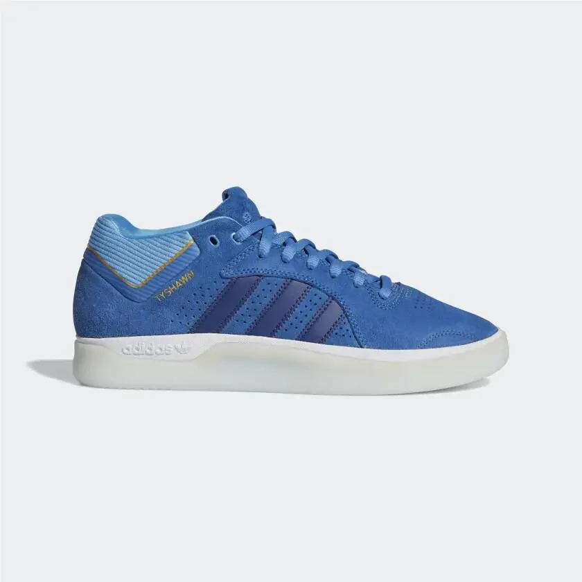 Adidas Skateboarding Tyshawn Jones Sky Blue Suede Size 7 H04934 Icy Soles