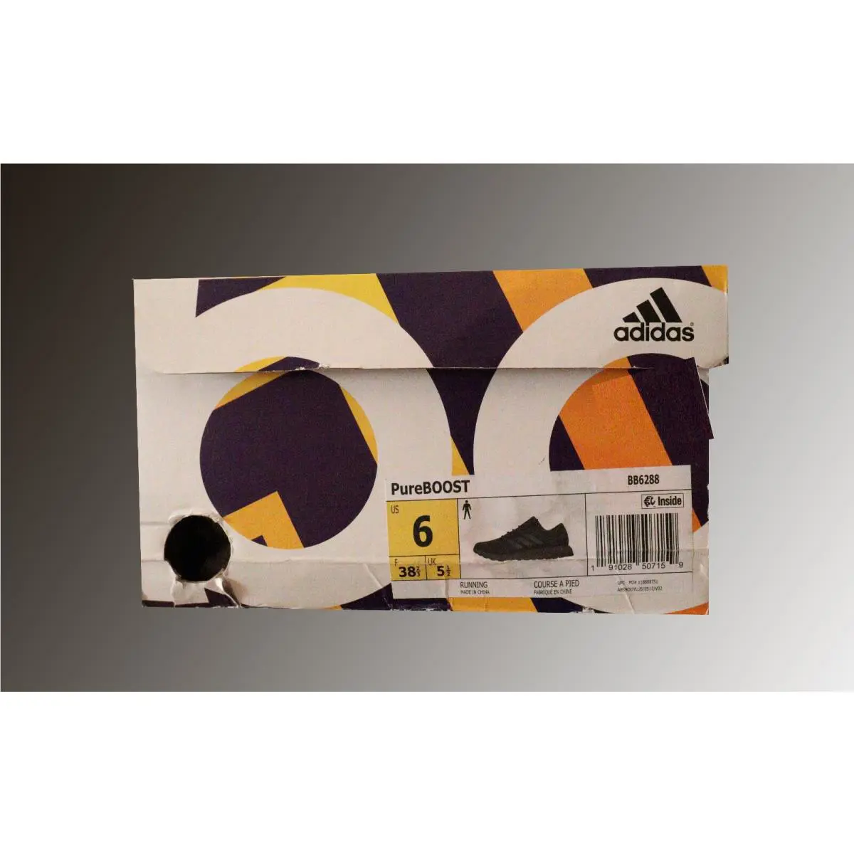 Adidas shoes - BB6288 - BB6288 - CORE BLACK/SOLID GREY/SOLID GREY (UPC: 191028507159) 10