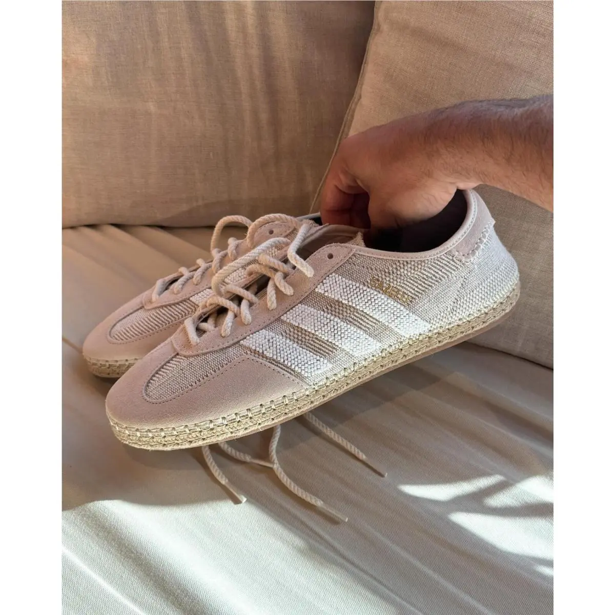 Adidas Clot x Gazelle Halo Ivory by Edison Chen / Size 12