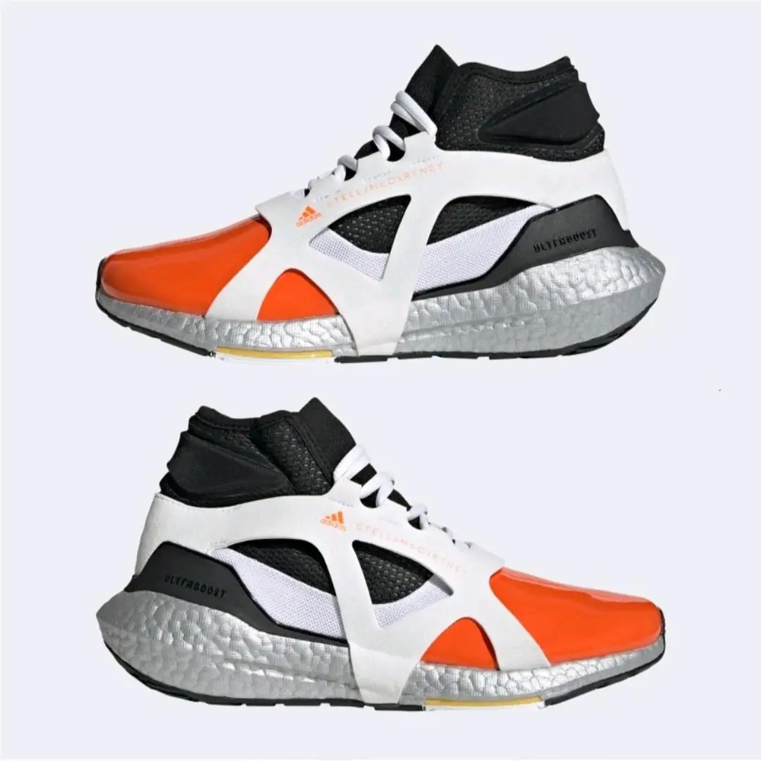 Adidas shoes - adidas Ultraboost 21 - Ultraboost - H00092 - Cloud White / Signal Orange / Core Black (UPC: 191985122686) 5