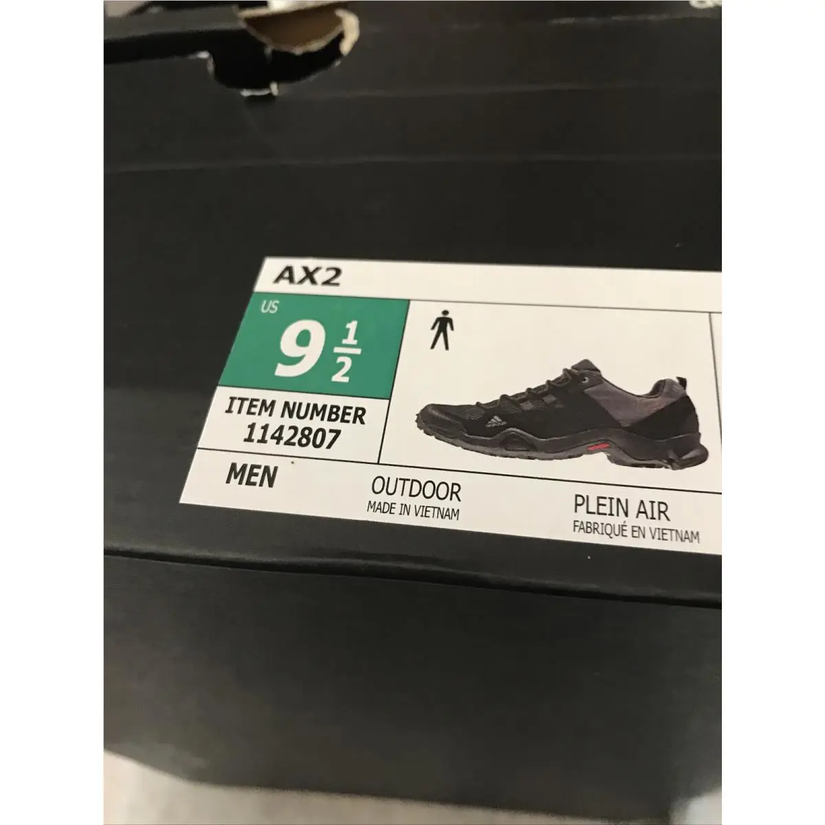 Adidas shoes - adidas AX2 - Black (UPC: 0887373631051) 0