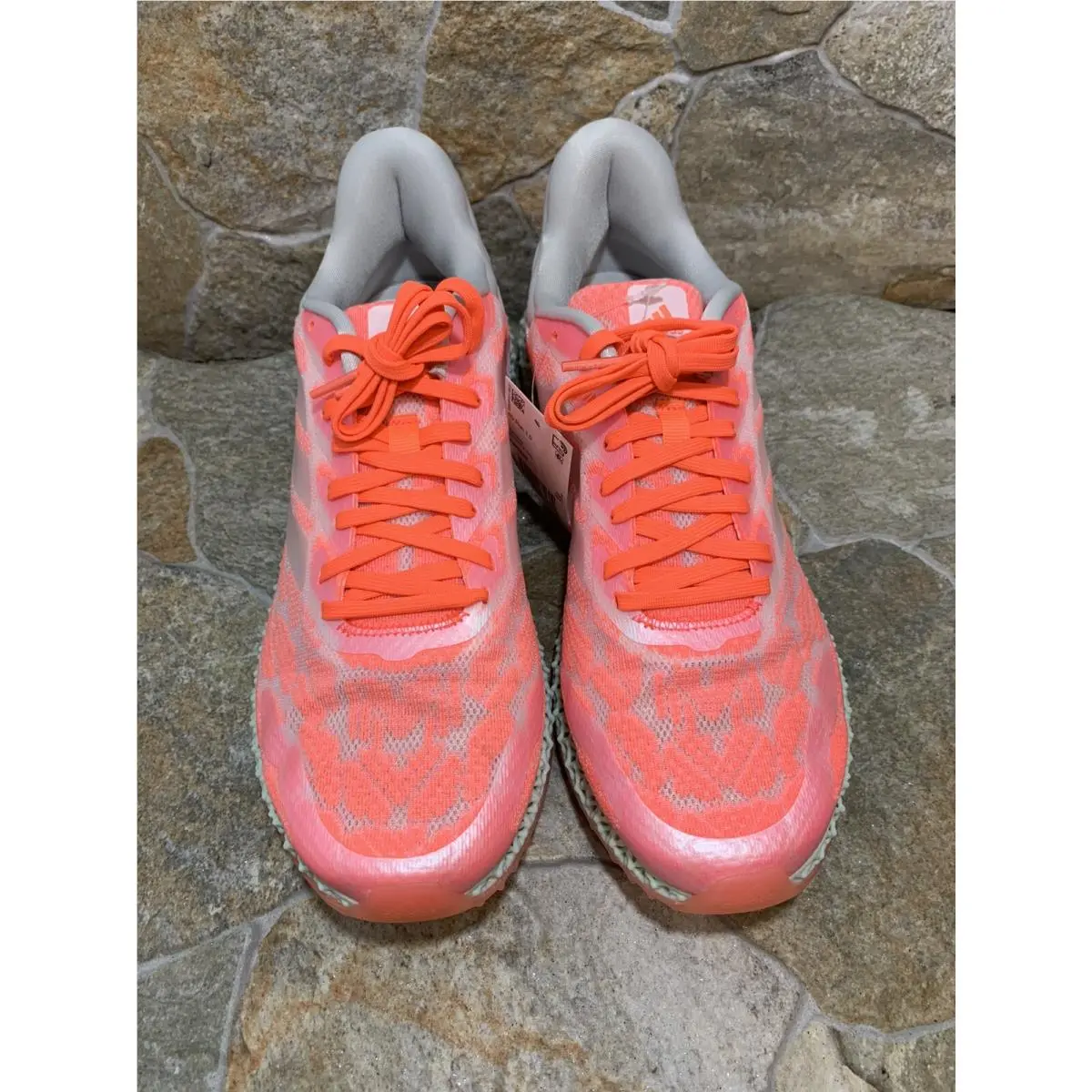 Adidas shoes - adidas 4D Runner - Runner - FW6838 - Pink, Manufacturer: Footwear White/Footwear White/Signal Coral (UPC: 0191532834604) 2