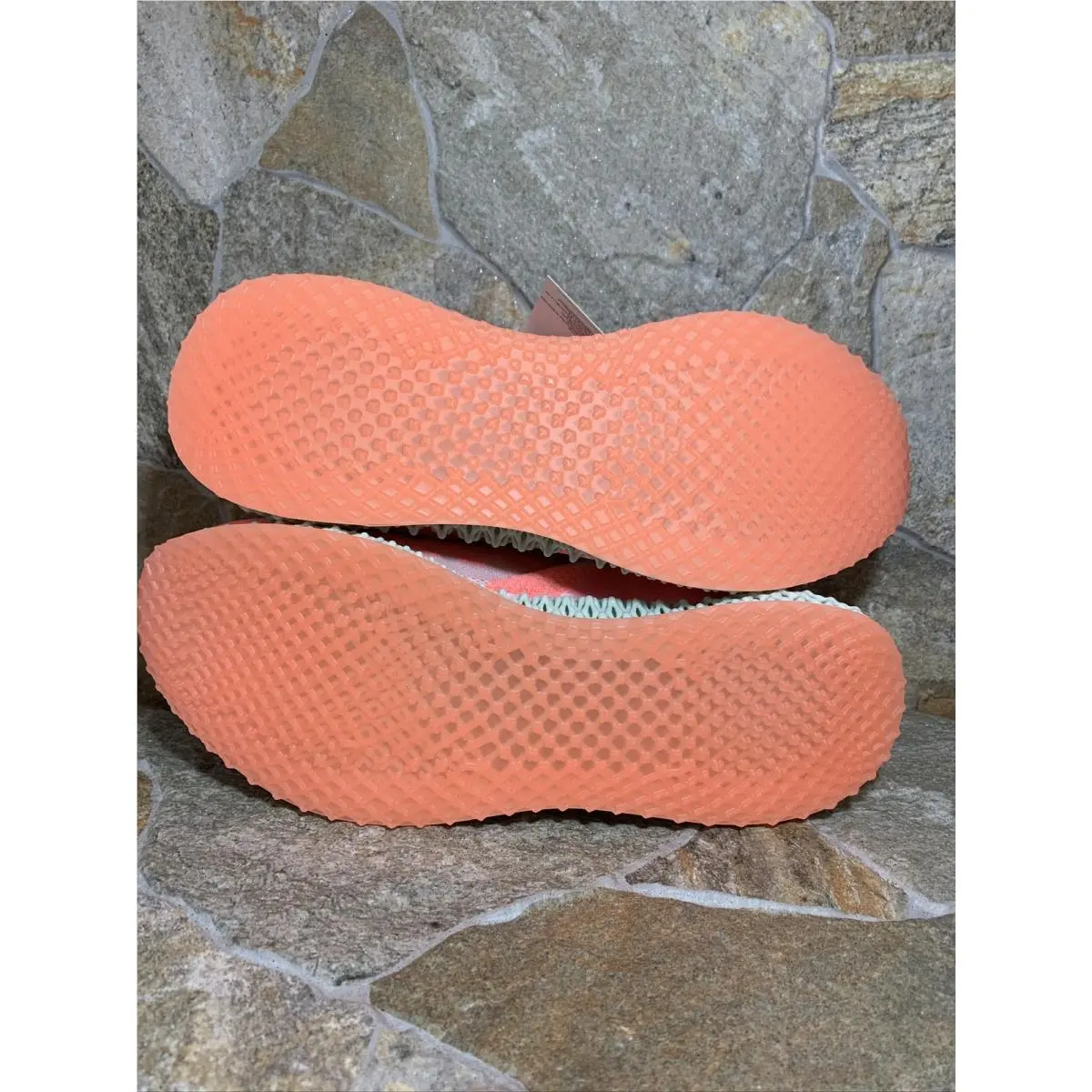 Adidas shoes - adidas 4D Runner - Runner - FW6838 - Pink, Manufacturer: Footwear White/Footwear White/Signal Coral (UPC: 0191532834604) 4