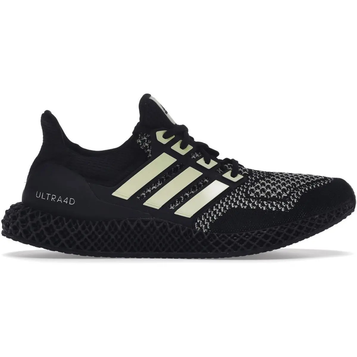 Size 13 -  Ultra 4D Black Almost Lime - Glow IN The Dark by Adidas